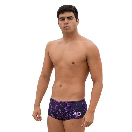 TRAJE DE BAÑO HOMBRE PRO MORADO