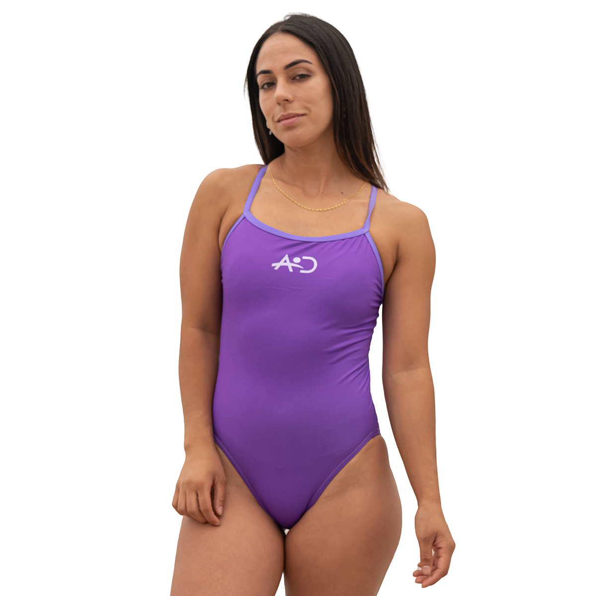 TRAJE DE BAÑO MUJER PRO MORADO