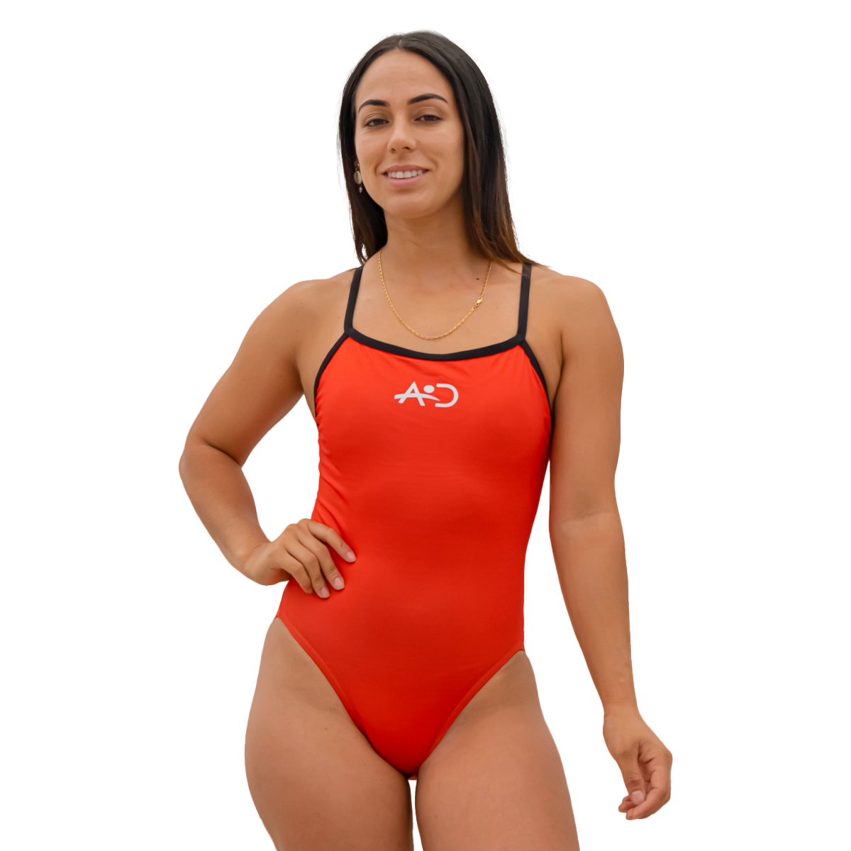 TRAJE DE BAÑO MUJER ROJO